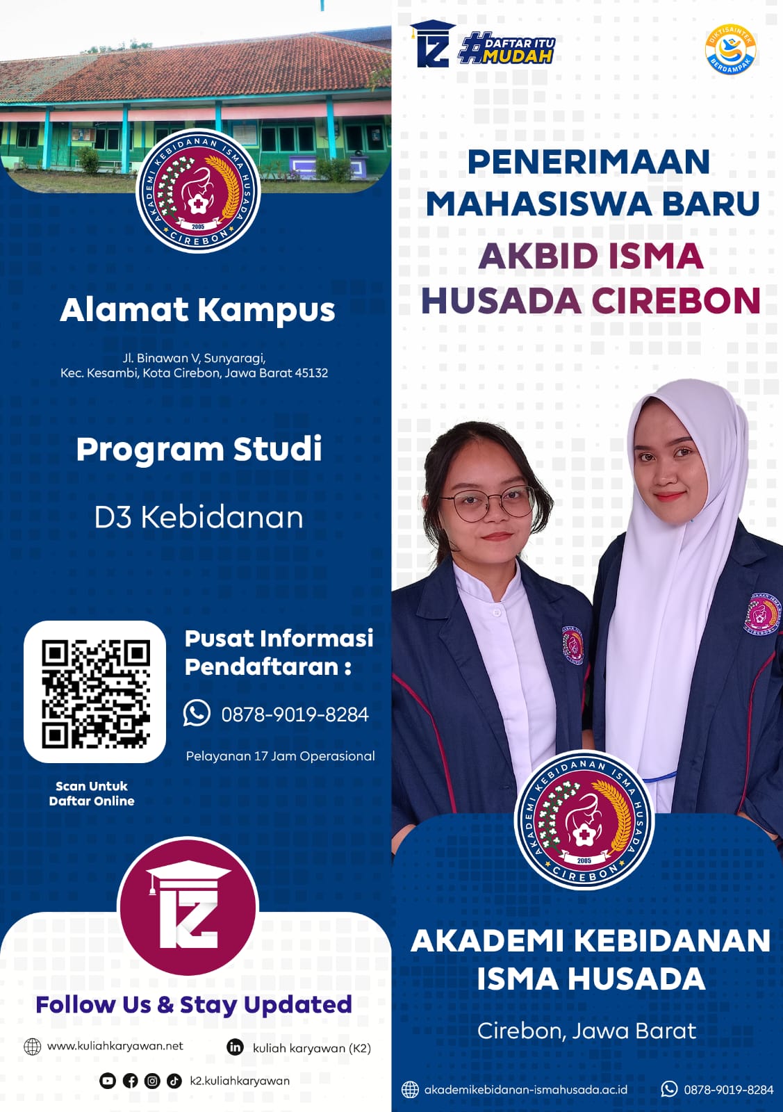 Brosur Akademi Kebidanan Isma Husada Cirebon