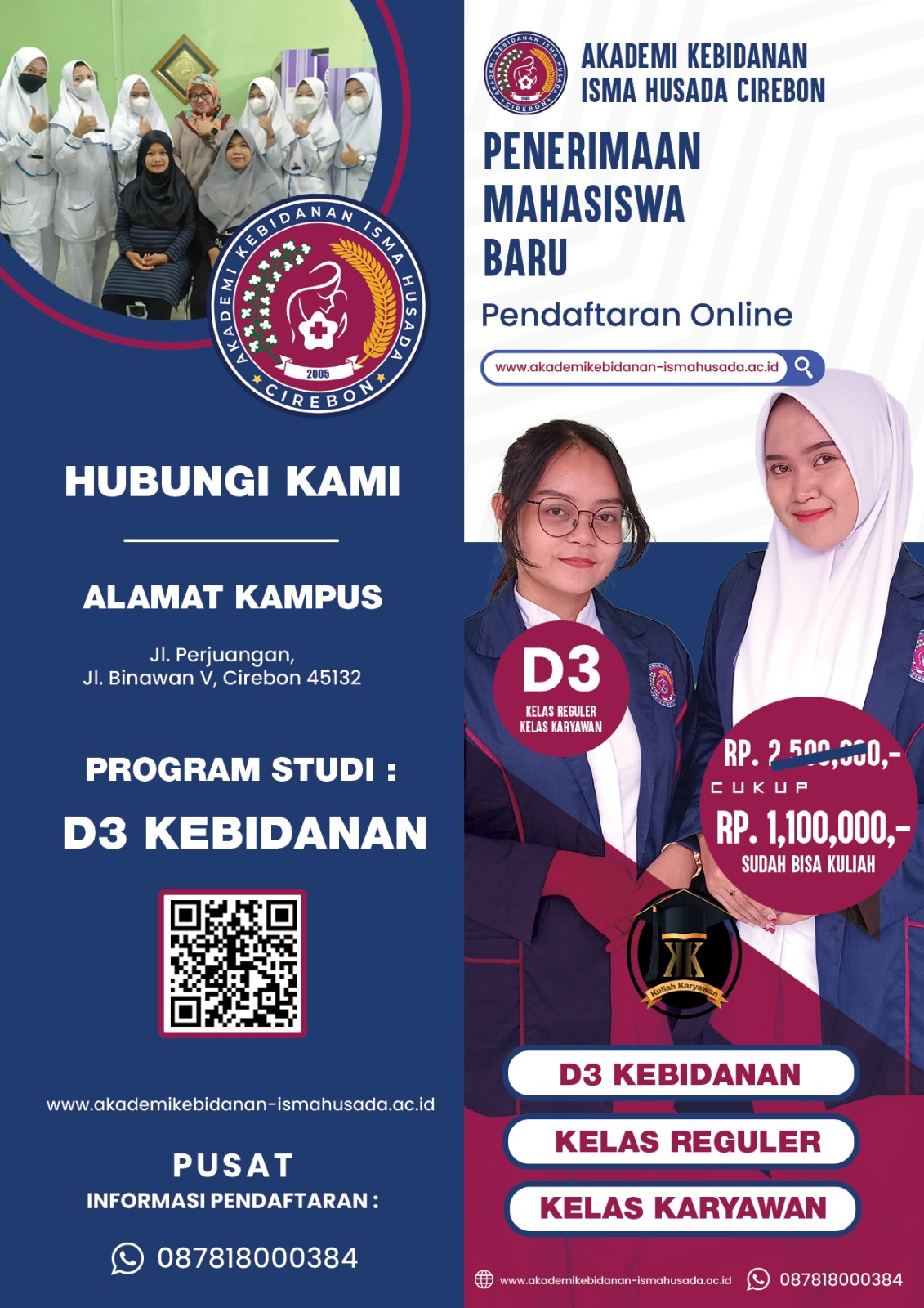 Brosur Akademi Kebidanan Isma Husada Cirebon
